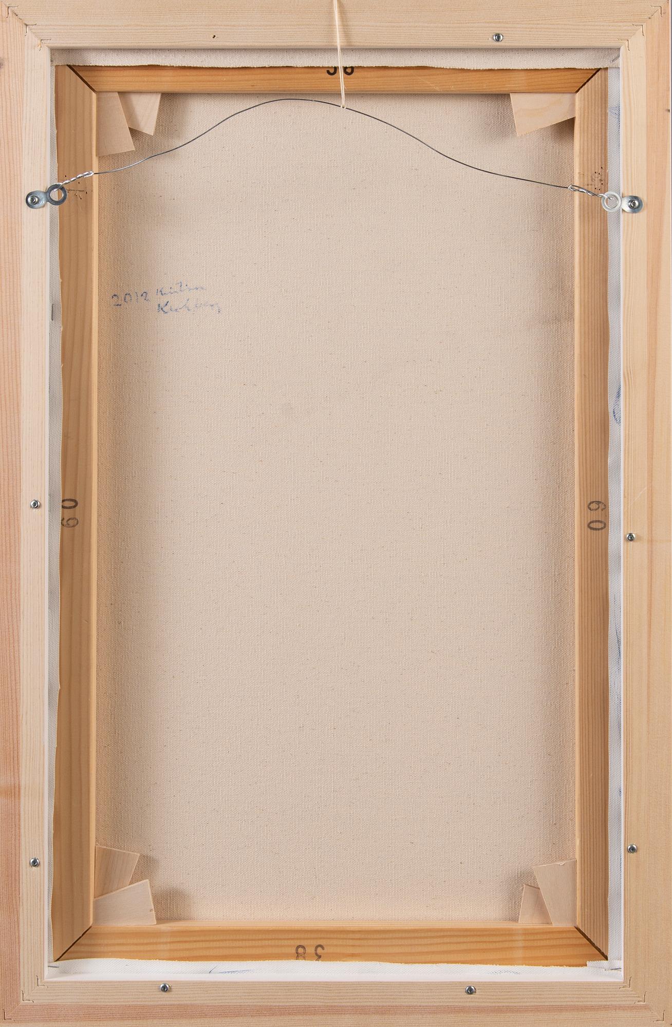 KRISTIAN KROKFORS, oil on canvas, a tergo 2012.