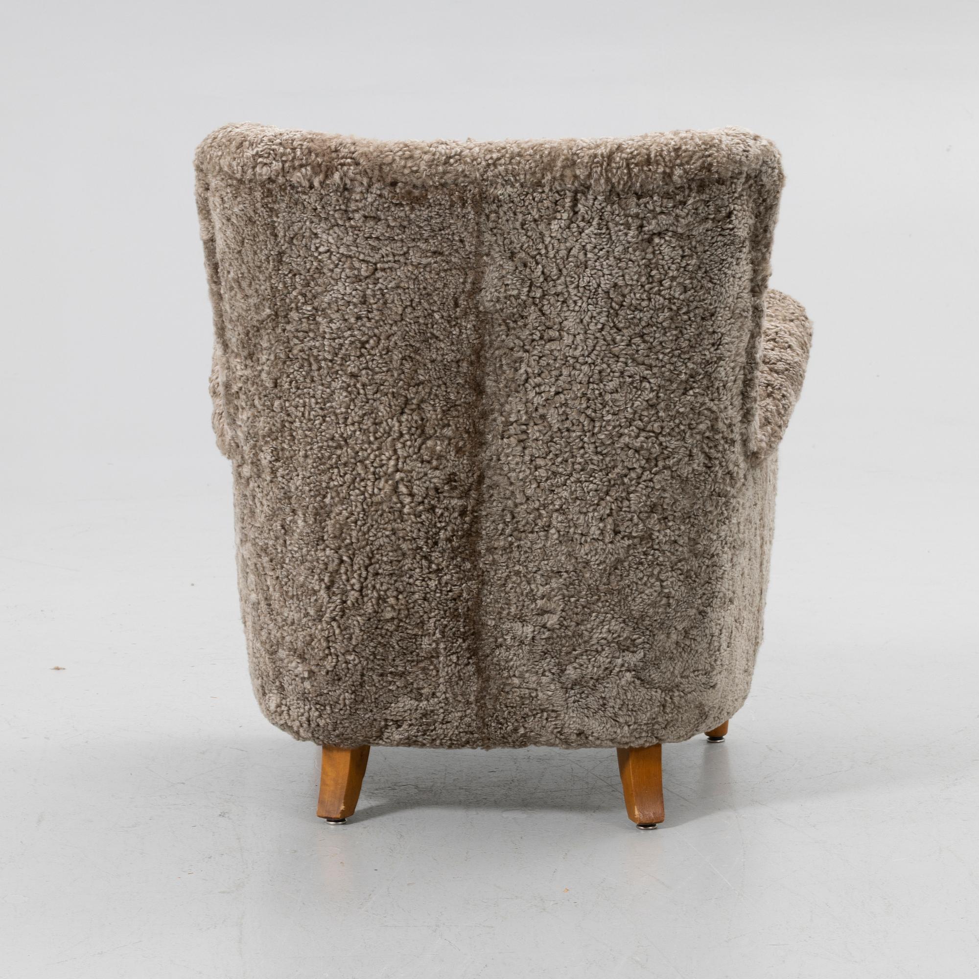 A Swedish Modern armchair, 1940s.