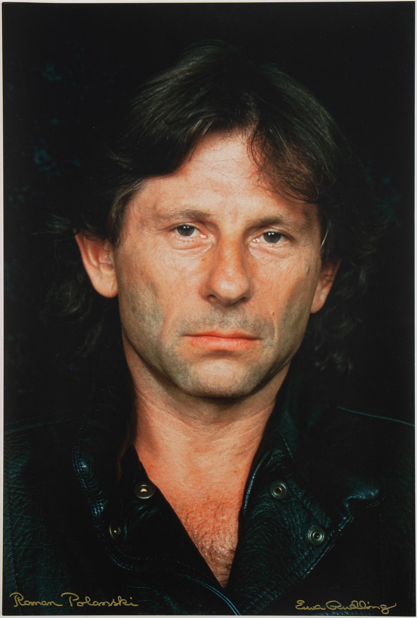 Ewa Rudling, photograph of Roman Polanski, signed.