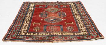 Rug, semi-antique Anatolian, approx. 158 x 122 cm.