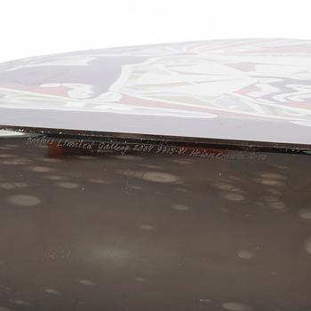 Helén Krantz, vaser, ett par, glas.