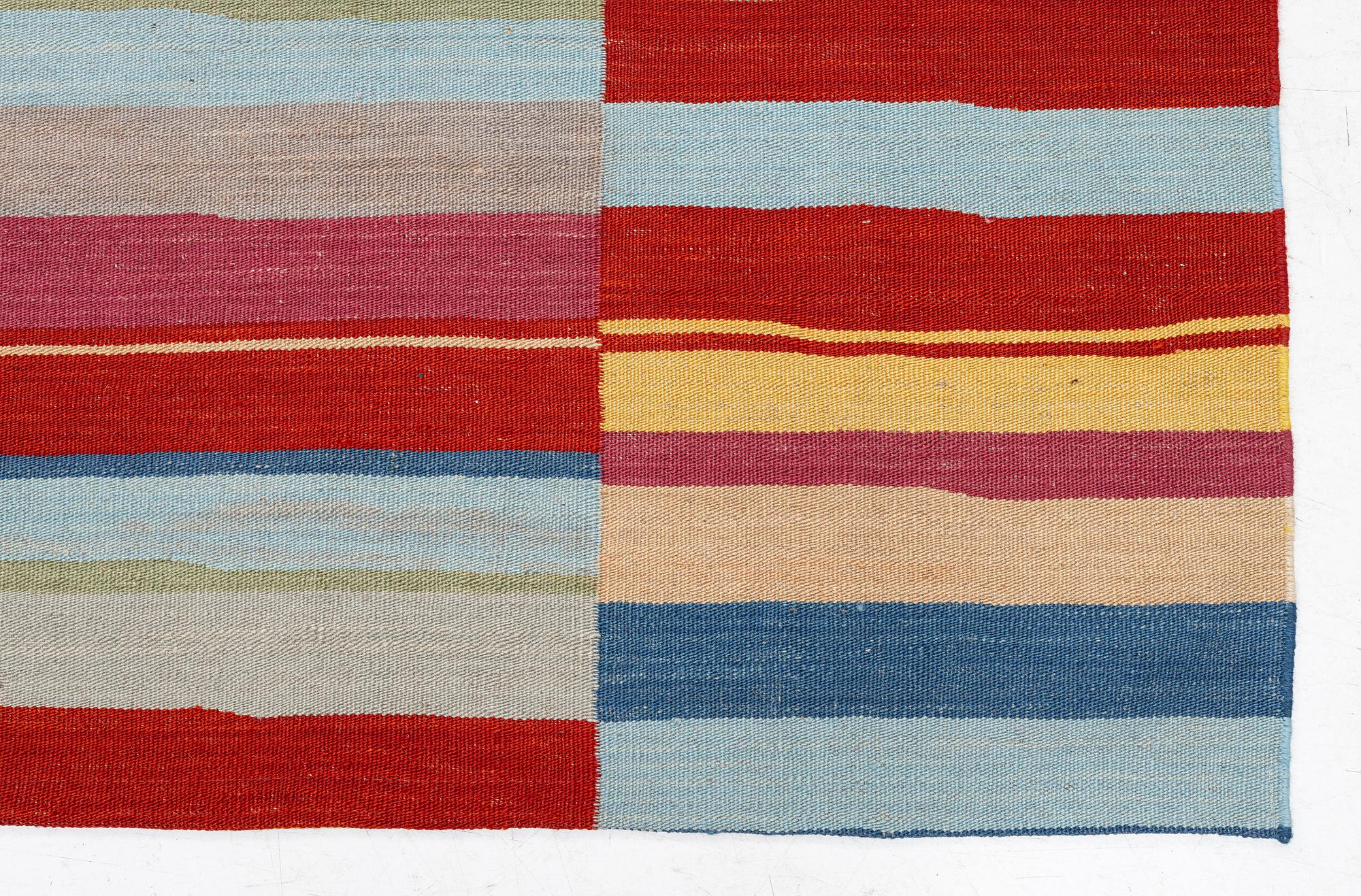 Rug, flat weave, 290 x 140 cm.