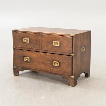 An English stained chest of drawers later par of the 20th century.