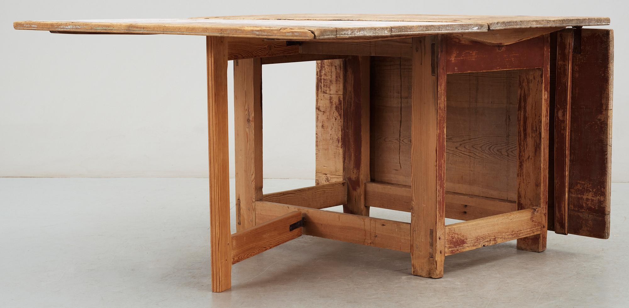 SLAGBORD, allmoge, 1800-talets första hälft.