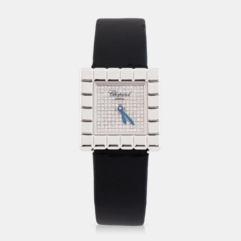 CHOPARD, Genève, Ice Cube, armbandsur, 25 x 25 mm,