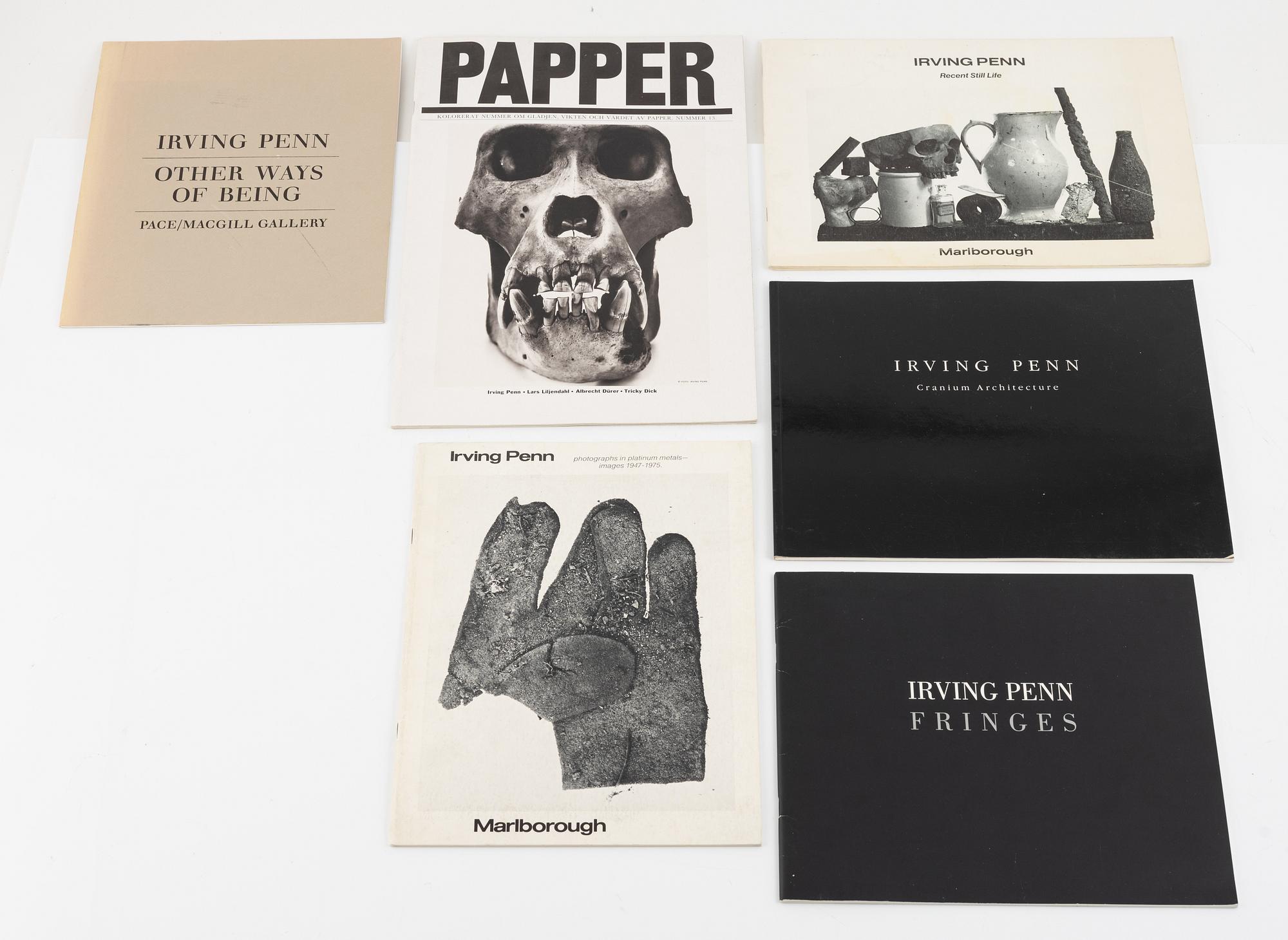 Irving Penn, collection of photo books and publications, 23