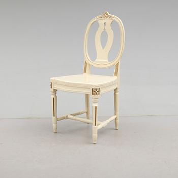 STOL, gustaviansk, provinsarbete, 1700-/1800-tal.
