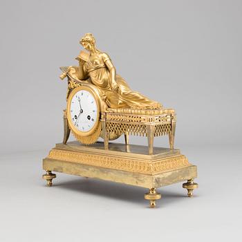 BORDSPENDYL, empire Le Roy Paris 1800-talets mitt.