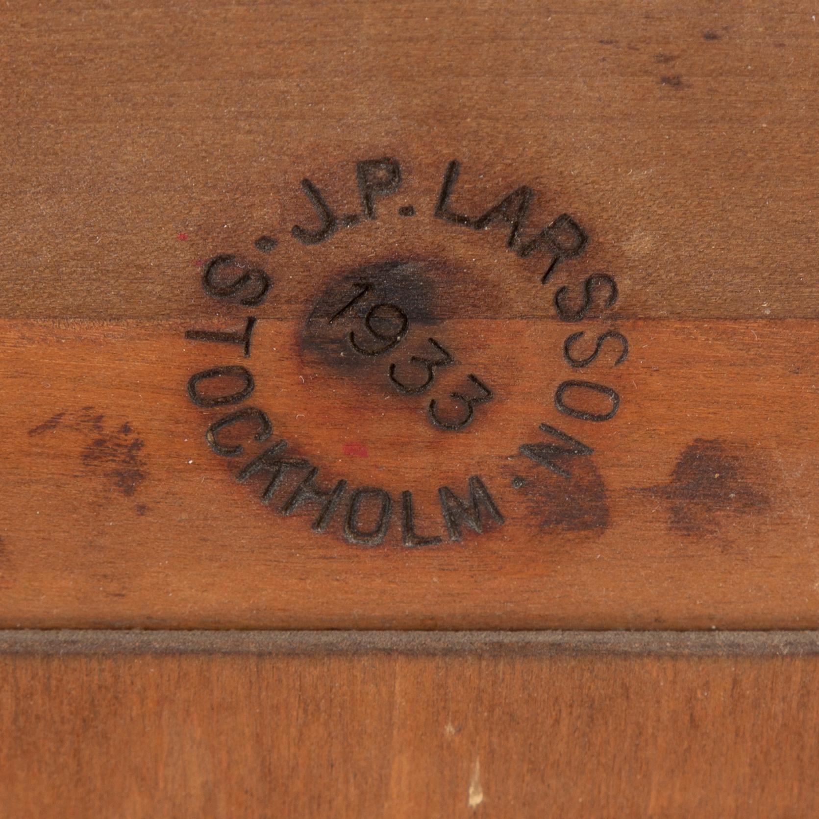 SPEGEL, Swedish Grace, J.P. Larsson, Stockholm, 1933.