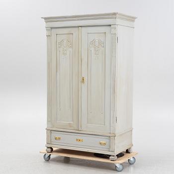 A painted cabinet, early 20th Century.