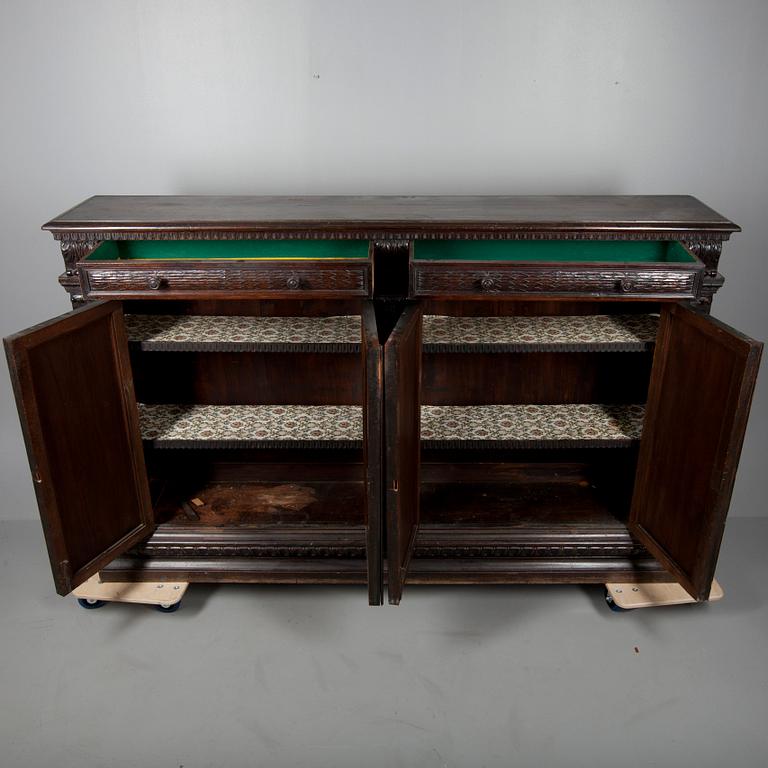 SKÅP, barockstil, Tyskland 1800-tal.