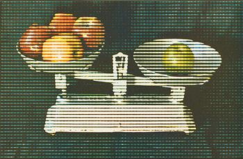 Alain Jacquet, "La Balance”.