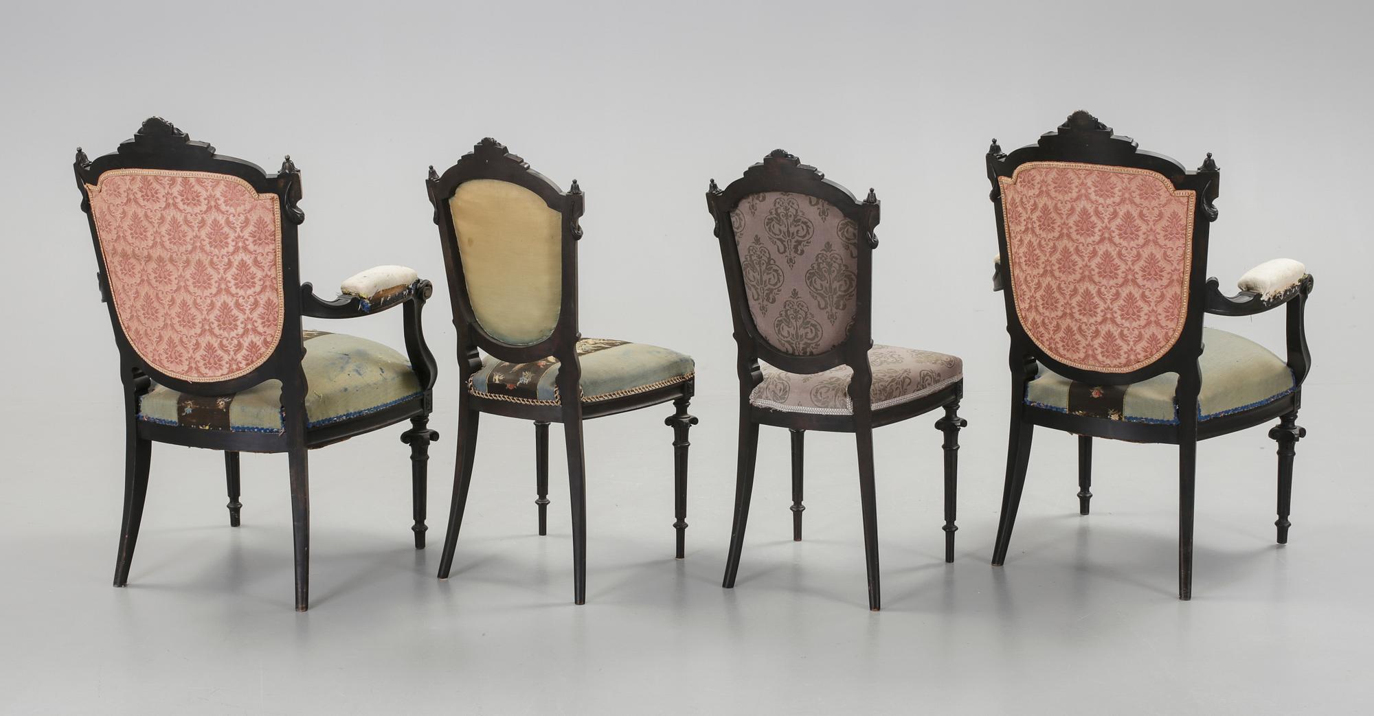 STOLAR, 8+2, Louis VXI- stil, 1800-talets slut.