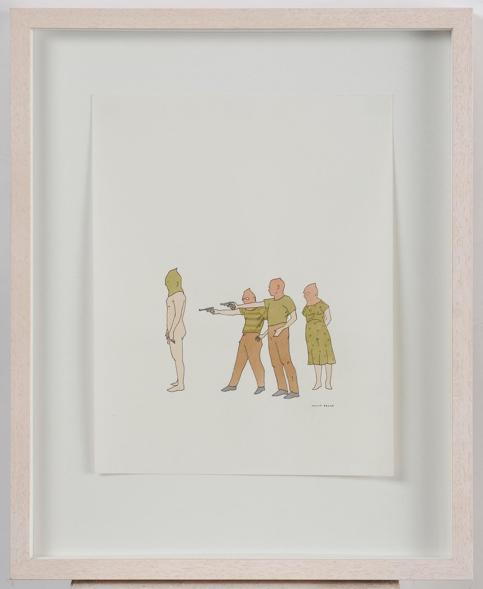 Marcel Dzama, "Water Cooler".