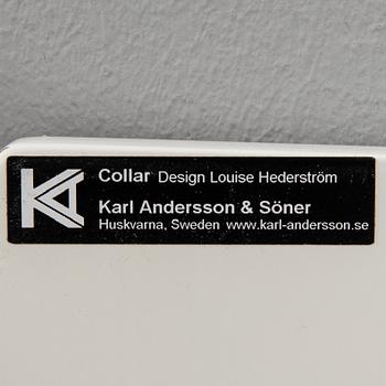 Louise Hederström newspaper racks 2 pcs "Collar" for Karl Andersson & Söner 2000s.
