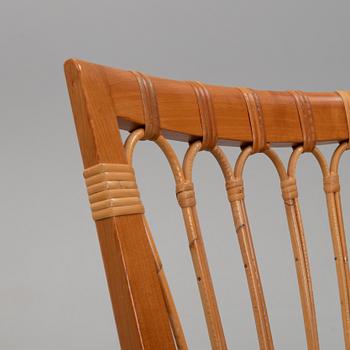 Josef Frank, stolar 6 st, modell 1165, Firma Svenskt Tenn.