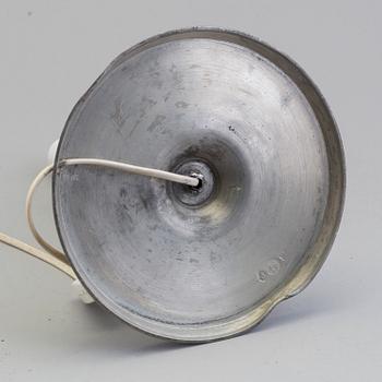 FIRMA SVENSKT TENN, a pewter table lamp, Stockhom, 1925.