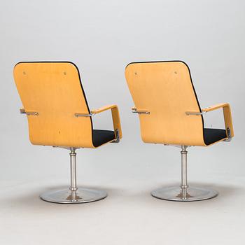 Yrjö Kukkapuro, stolar, ett par, Avarte, 1970/80-tal.