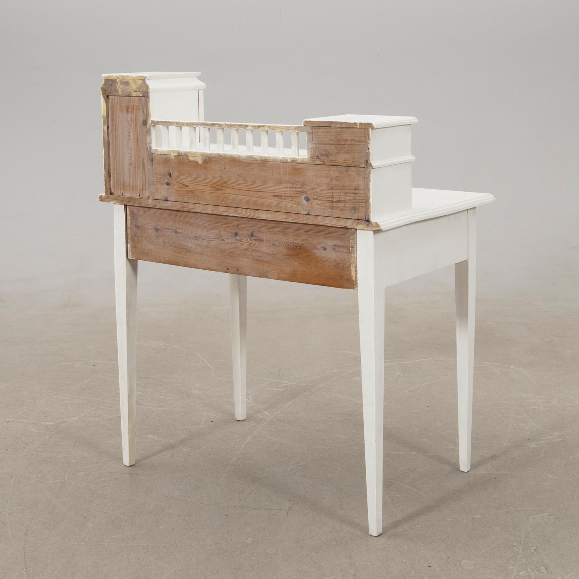 Desk with chair around 1900.