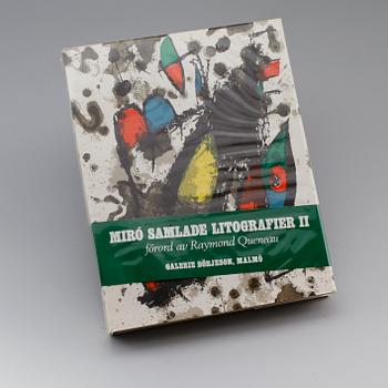 BOK: Joan Miró Samlade Litografier, II, 1953-1963, 53/300.