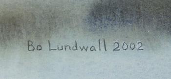 BO LUNDWALL, akvarell på papper, sign o dat 2002.