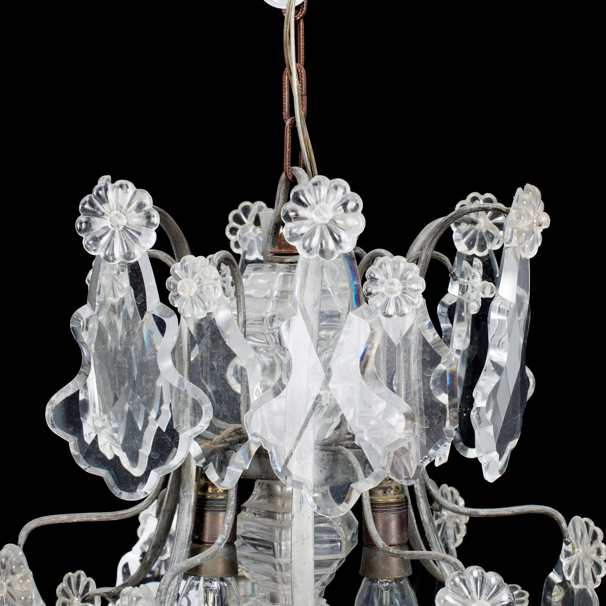 LJUSKRONA, rokokostil, 1900-talets början.