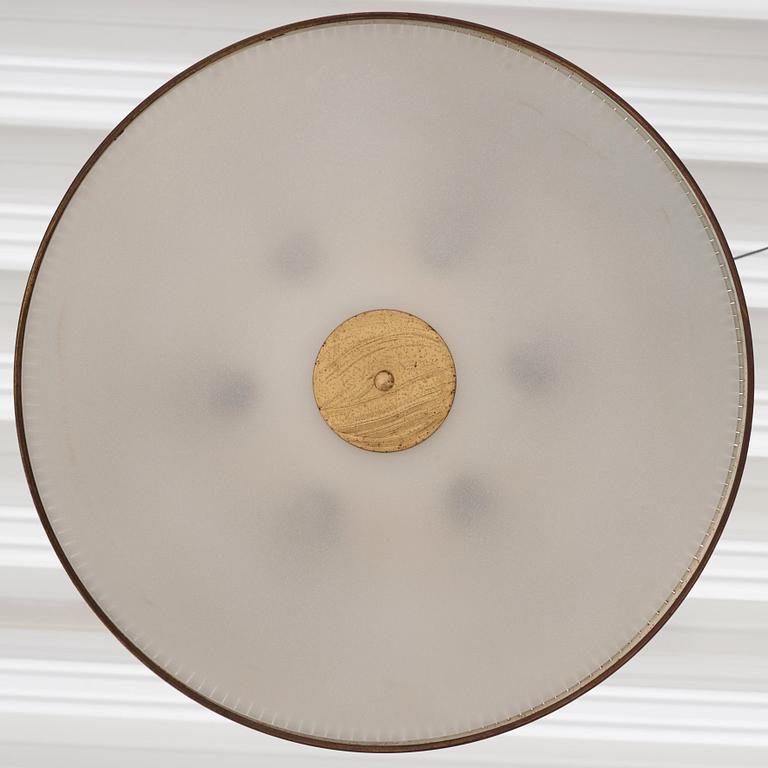 Harald Notini, a ceiling lamp, model '11326', Arvid Böhlmarks Lampfabrik, Sweden, 1940s.