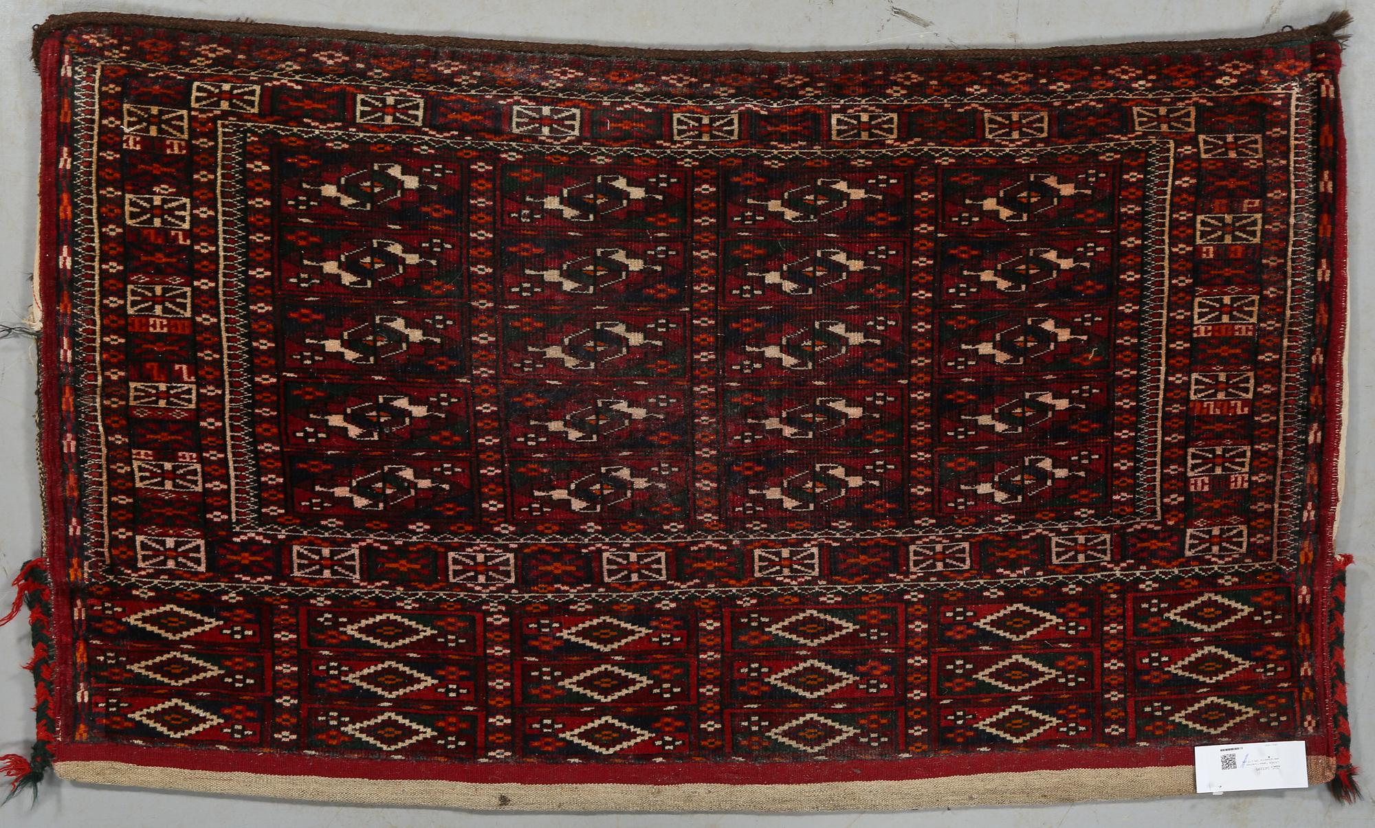 VÄSKA, Tekke Turkmen, old/semiantik, 120 x 72 cm.