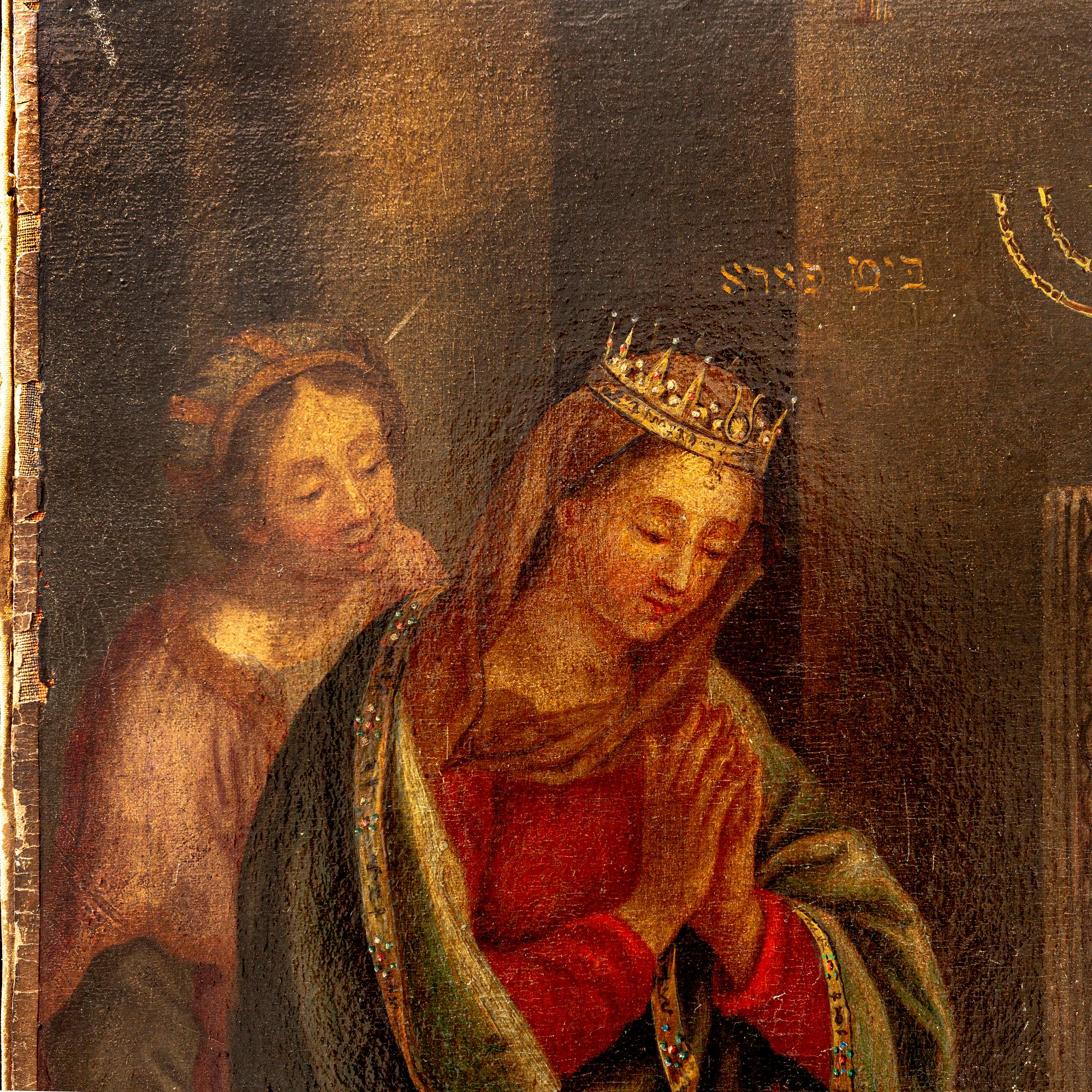 Okänd konstnär 1700/1800-tal , olja på duk.