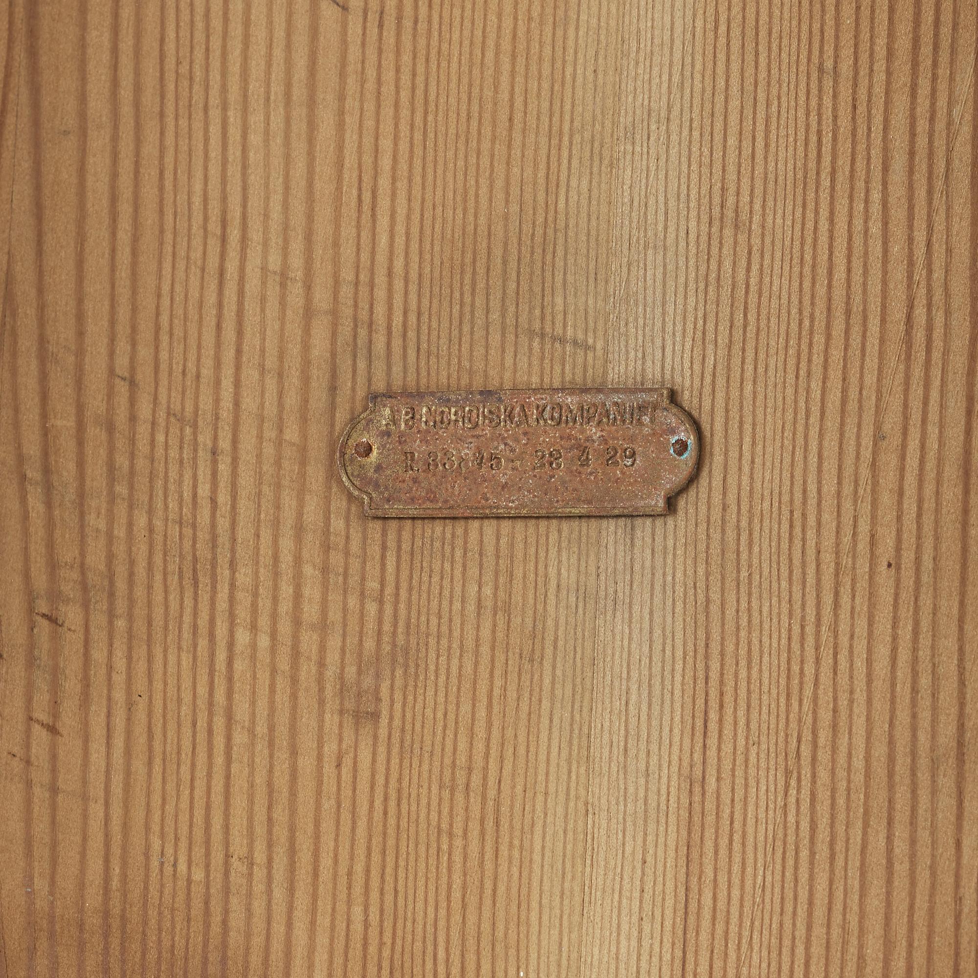 AXEL EINAR HJORTH, stolar, ett par "Sandhamn", Nordiska Kompaniet, 1932.