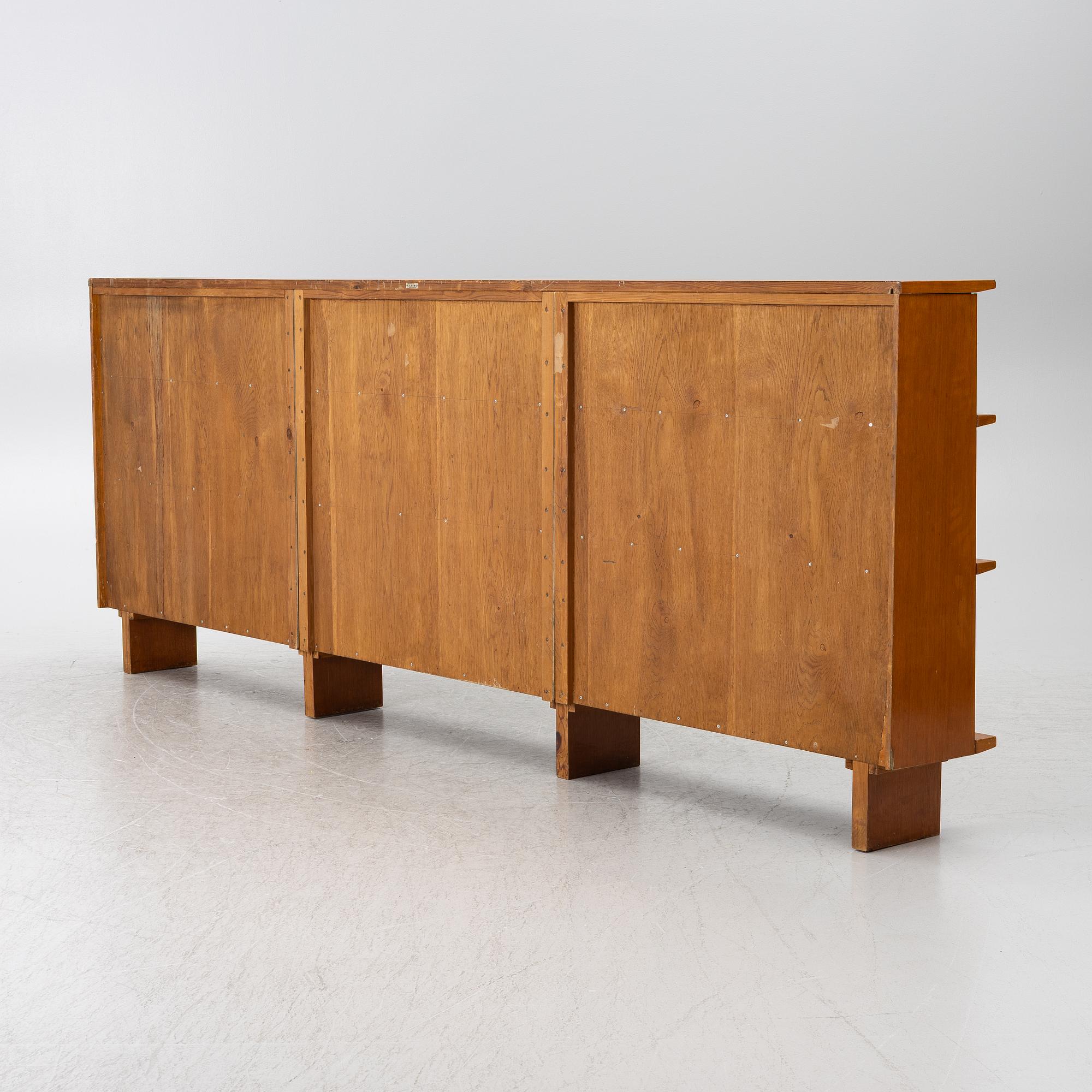 Gustav Axel Berg, bookcase, mid-20th century.