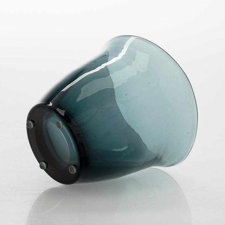 Gunnel Nyman, skål, modell 38 / 11122, Riihimäki Glasbruk Ab. Osignerad. Formgiven 1938.