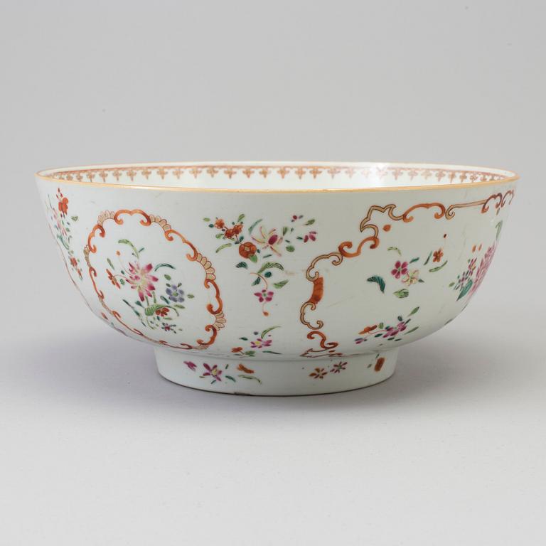 SKÅL, kompaniporslin. Qingdynastin, Qianlong (1736-95).