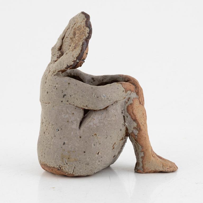 Lisa Larson, a unique chamotte stoneware sculpture, unsigned.