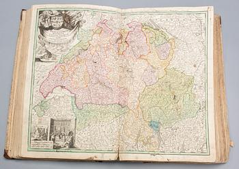 JOHANN BAPTISTA HOMANN, Atlas, Novus Terrarum Orbis Imperia Regna Et Status.