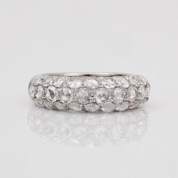 RING, men rosenslipade diamanter ca 2.44ct.