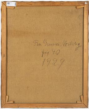 Birger Simonsson, oil on canvas, signed.