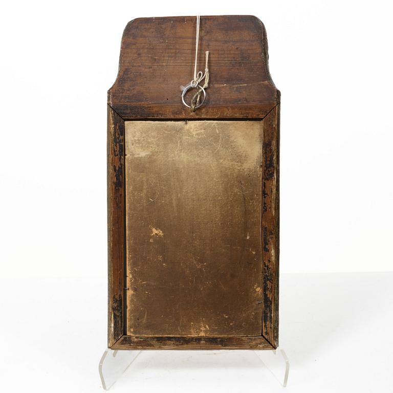 Mirror, folk art, circa 1800.