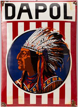 An enamel sign, Dapol, Germany, 1930s/40s.