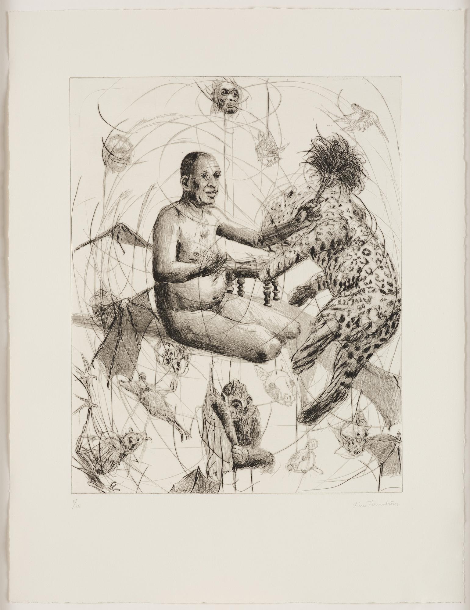 Linn Fernström, "Helig man med blicken".