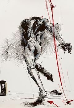 Vladimir (Vlada) Veličković, VLADIMIR VELICKOVIC, colour lithographe, signed and numbered 139/150, dated 1993.