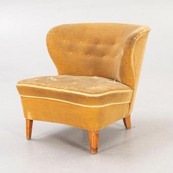 Gösta Jonsson, armchair, Swedish Modern, 1940s.