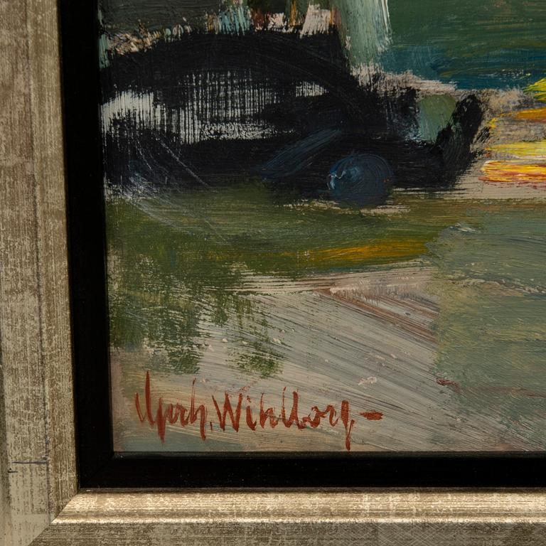 Gerhard Wihlborg, "Vinternatt Ystad".