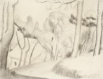 97. Isaac Grünewald, Landscape.