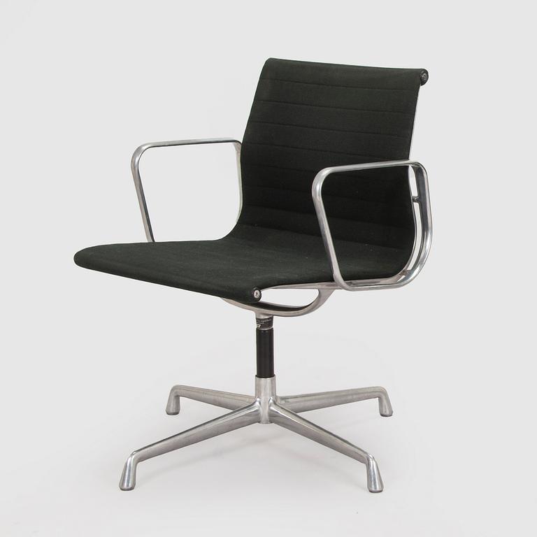 Charles & Ray Eames, a swivel chair, “EA108”, manufactured under licence by ICF, Italy, 1970s/80s.