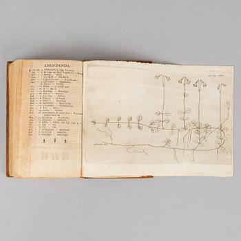 Flora svecica, with an engraved plate.