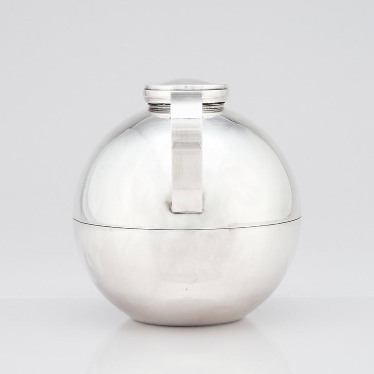 Sylvia Stave, cocktailshaker/barblandare, modell 3547, C.G. Hallberg, Stockholm 1930-tal. Formgiven år 1934.