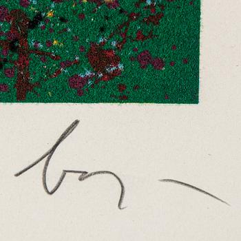 ENRICO BAJ, 10 silkescreens with application, "Baj chez Baj", signed and numbered 52/250.