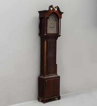 A Dutch longcase clock, 18th / 19th century.