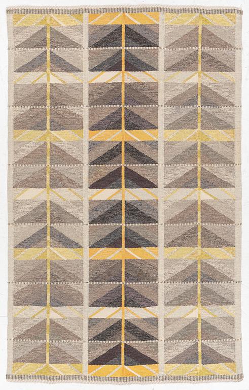Ingrid Dessau, a rölakan,'Vinterträd' carpet, c. 245 x 150 cm.